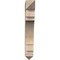 Ekena Millwork Merced Arts & Crafts Smooth Bracket, Douglas Fir, 5 1/2"W x 32"D x 38"H BKT06X32X38MRC03SDF - alternate 2